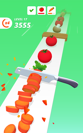 Perfect Slices - Gameplay image of android game