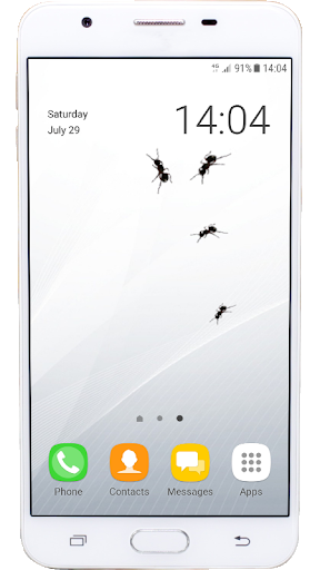 Ants on screen - prank - Image screenshot of android app