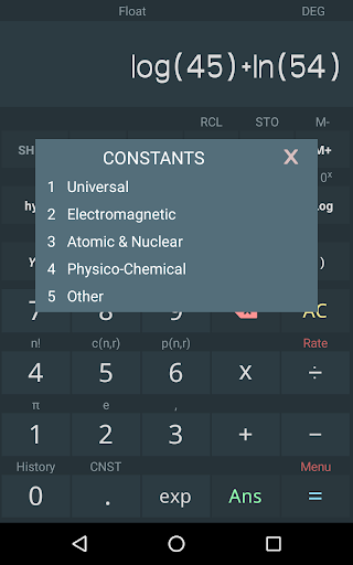 Scientific Calculator - عکس برنامه موبایلی اندروید