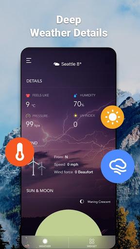 Weather Forecast & Widgets - Image screenshot of android app