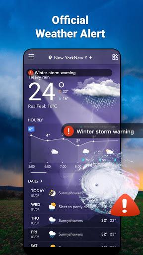 Weather Forecast & Widgets - Image screenshot of android app