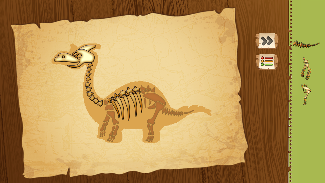 Dinosaur Bone Digging - عکس بازی موبایلی اندروید