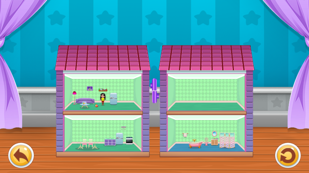 Doll House Game - عکس بازی موبایلی اندروید