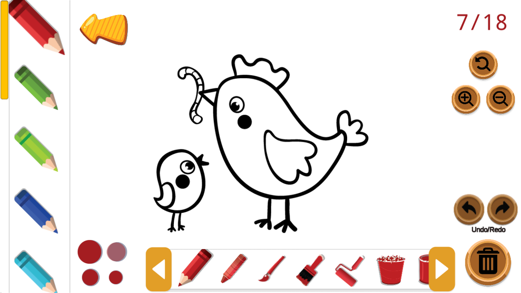 Drawing Color Game - عکس بازی موبایلی اندروید