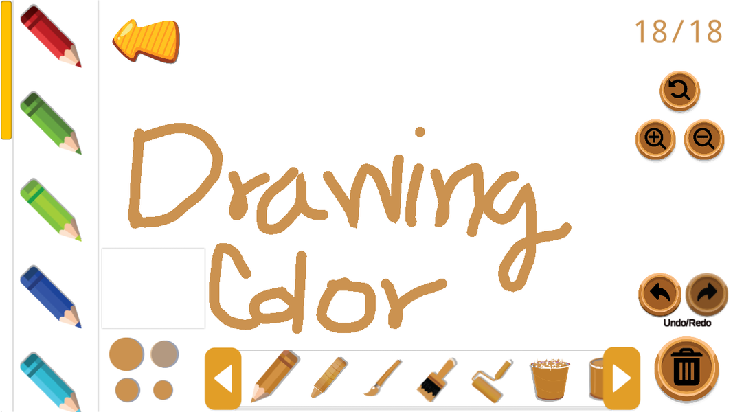 Drawing Color Game - عکس بازی موبایلی اندروید