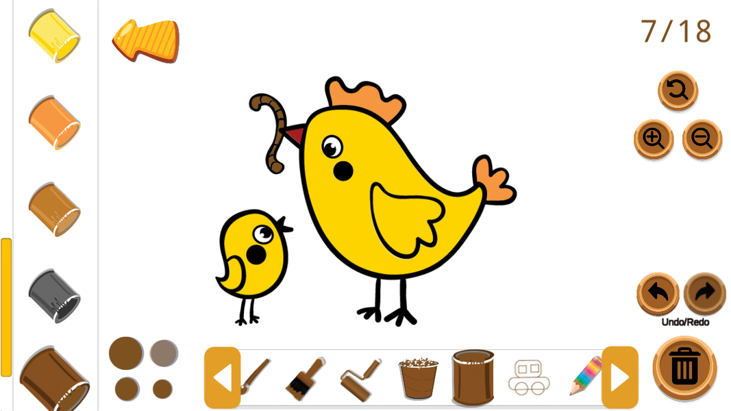Drawing Color Game - عکس بازی موبایلی اندروید