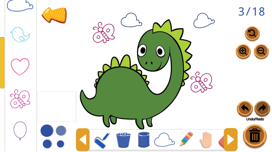 Drawing Color Game - عکس بازی موبایلی اندروید