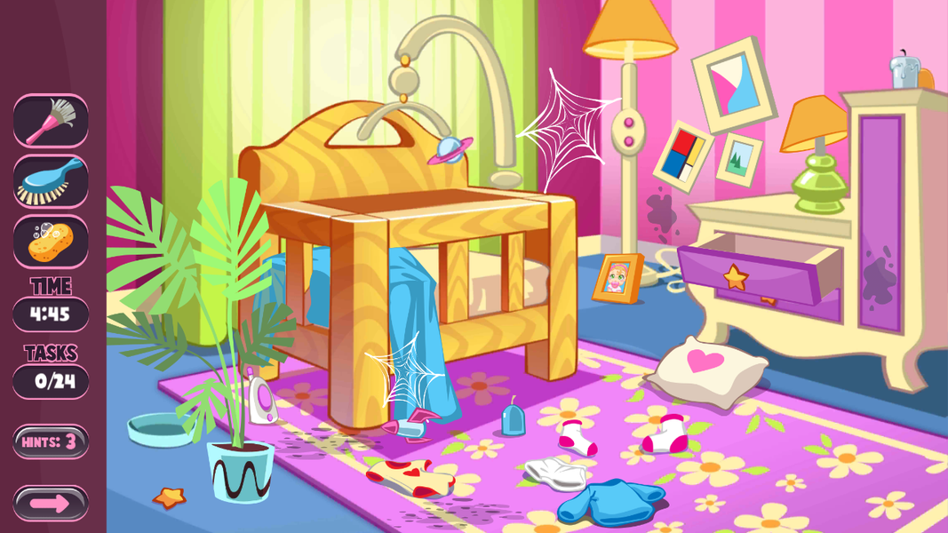 House Cleaning Game - عکس بازی موبایلی اندروید