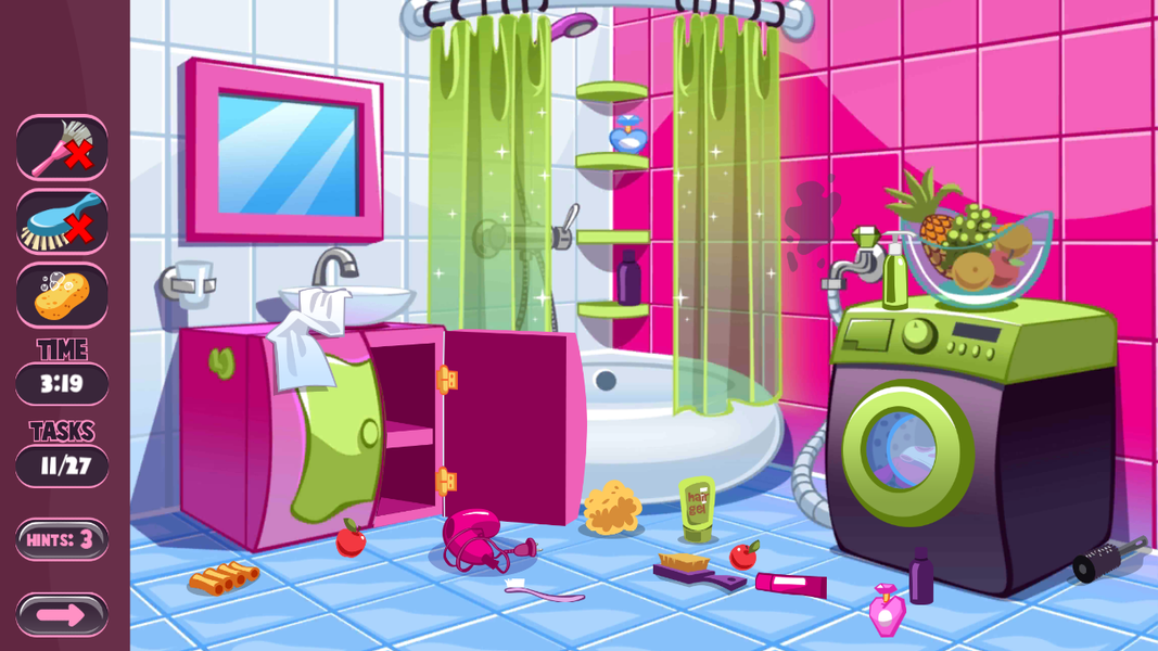 House Cleaning Game - عکس بازی موبایلی اندروید
