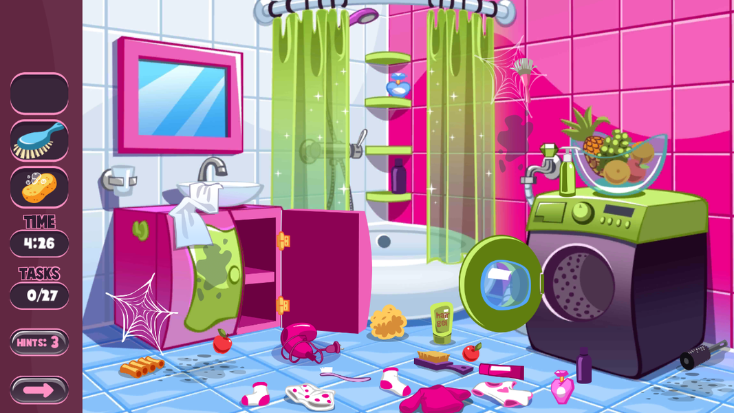 House Cleaning Game - عکس بازی موبایلی اندروید