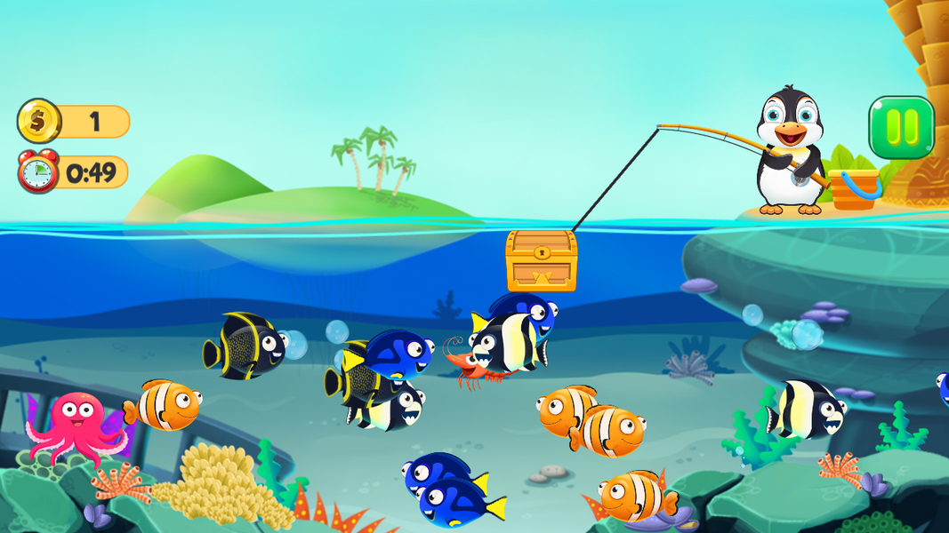 Sea Fishing Game - عکس بازی موبایلی اندروید