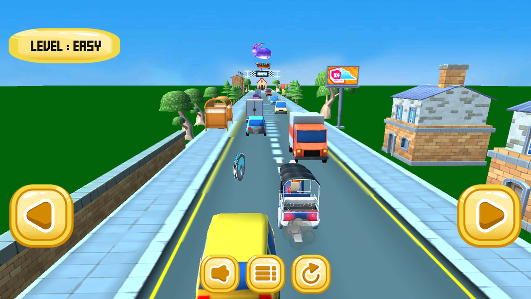 Tuk Tuk Racing Game - عکس برنامه موبایلی اندروید