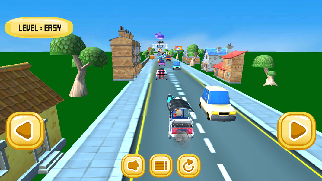 Tuk Tuk Racing Game - عکس برنامه موبایلی اندروید