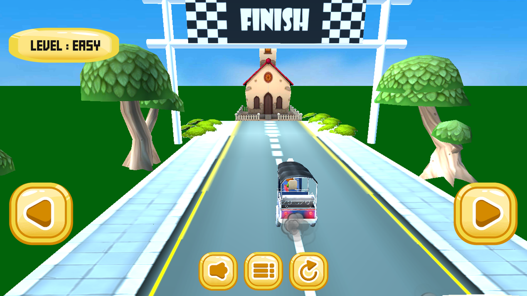 Tuk Tuk Racing Game - عکس برنامه موبایلی اندروید