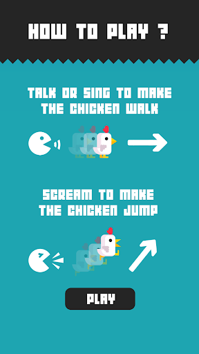 Chicken Scream - Gameplay image of android game