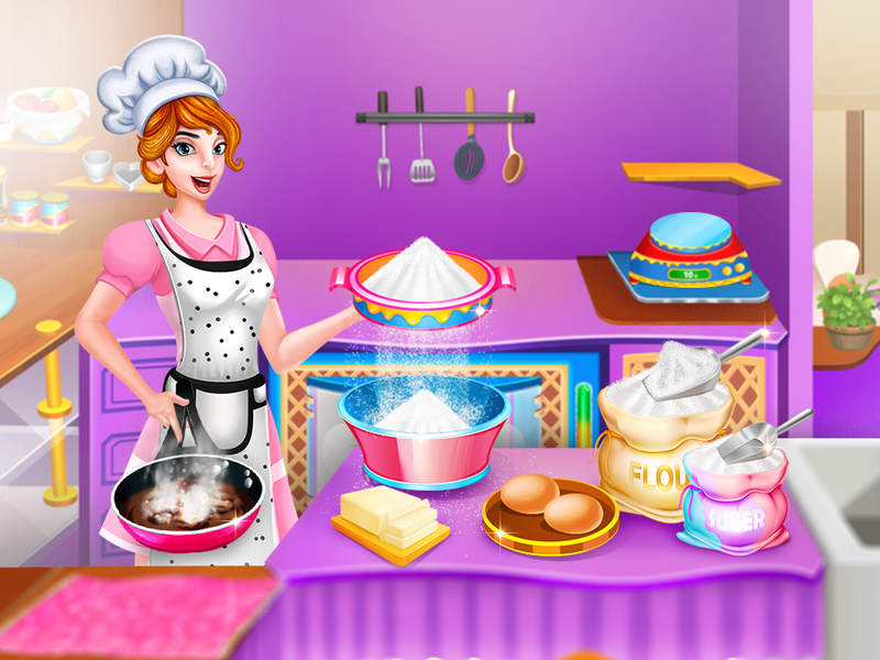 Bakery Shop: Cake Cooking Game - Gameplay image of android game