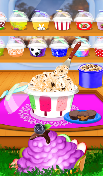 Ice Cream Diary - Cooking Game - عکس برنامه موبایلی اندروید