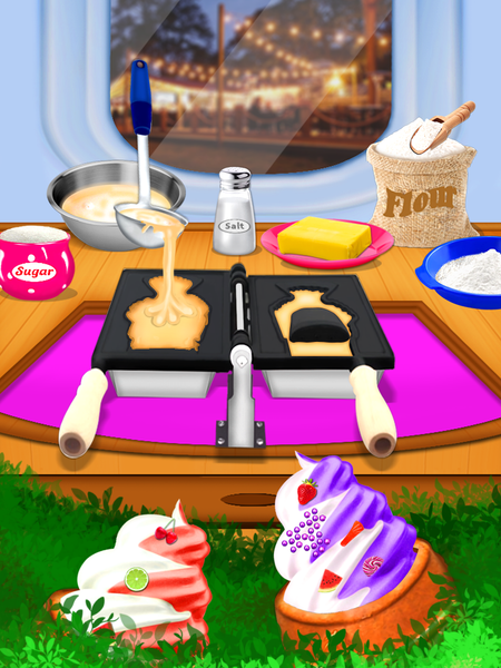 Ice Cream Diary - Cooking Game - عکس برنامه موبایلی اندروید