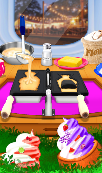 Ice Cream Diary - Cooking Game - عکس برنامه موبایلی اندروید