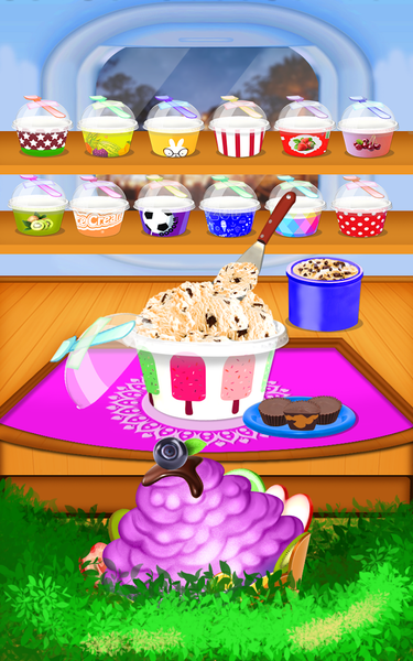 Ice Cream Diary - Cooking Game - عکس برنامه موبایلی اندروید