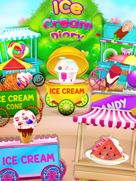 Ice Cream Diary - Cooking Game - Image screenshot of android app