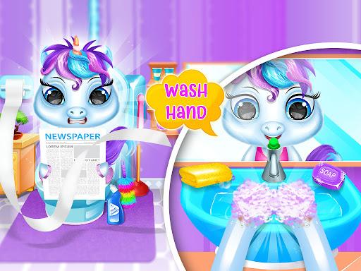 My Unicorn Pony: Pet Care Game - عکس برنامه موبایلی اندروید