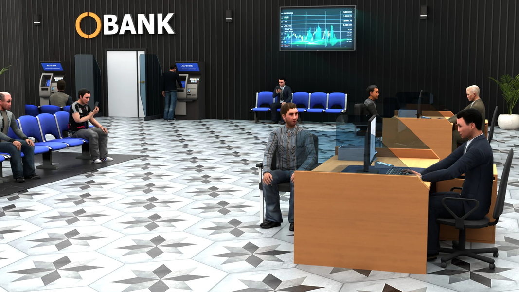Bank Simulator Money Business - Gameplay image of android game