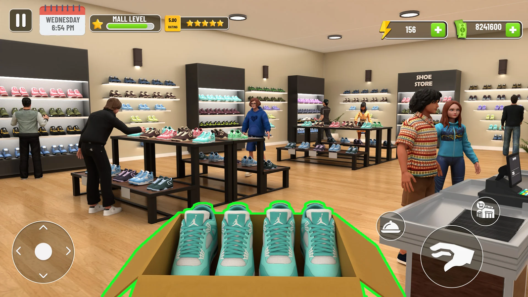 Mall & Fast Food Simulator 3D - Gameplay image of android game