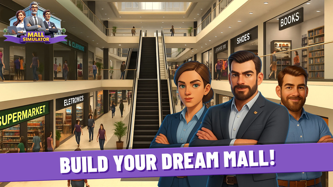 Mall & Fast Food Simulator 3D - Gameplay image of android game