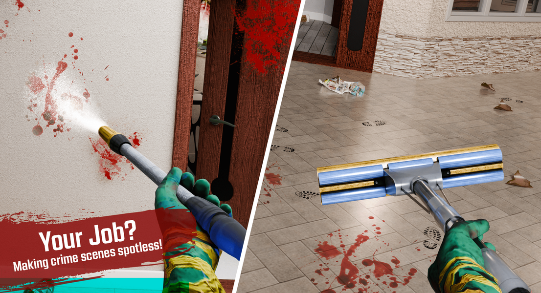 Crime Scene Evidence Cleaner - عکس بازی موبایلی اندروید