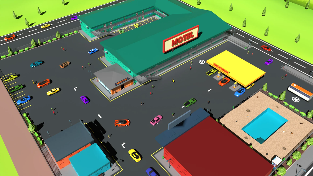Hotel Owner Motel Simulator 3D - Gameplay image of android game