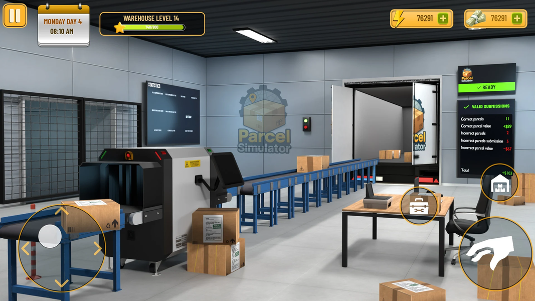Parcel Delivery Simulator 3D - Gameplay image of android game