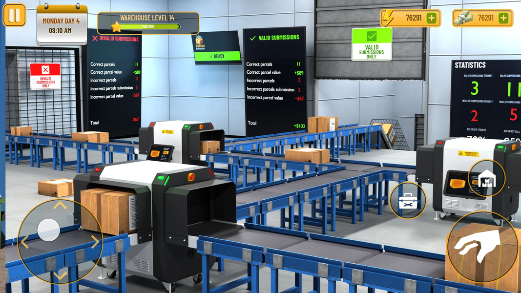 Parcel Delivery Simulator 3D - Gameplay image of android game