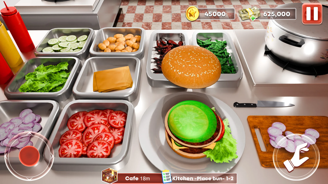 Fast Food Restaurant Simulator - Gameplay image of android game