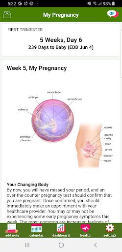 Period Tracker - عکس برنامه موبایلی اندروید