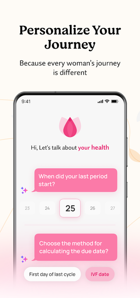 FemVerse AI Period & Pregnancy - عکس برنامه موبایلی اندروید