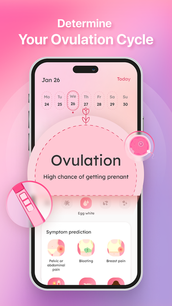 Period Tracker: Ovulation Date - Image screenshot of android app