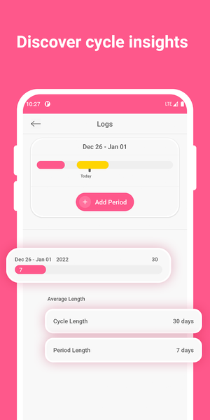 My Period Tracker - Image screenshot of android app