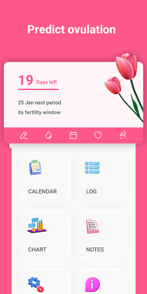 My Period Tracker - عکس برنامه موبایلی اندروید