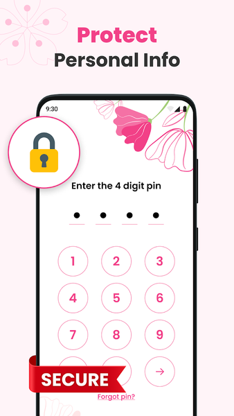 Period Tracker Ovulation Cycle - عکس برنامه موبایلی اندروید