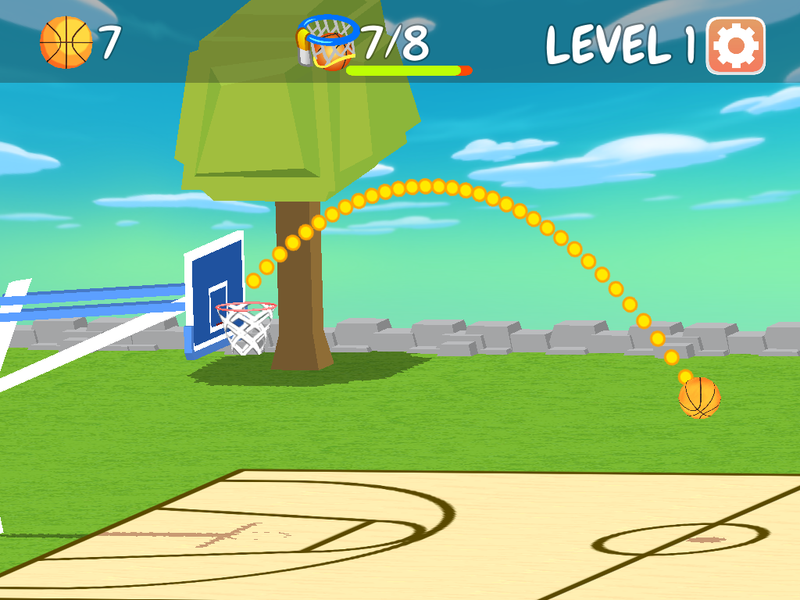 Basketball Hoops Challenge - عکس برنامه موبایلی اندروید