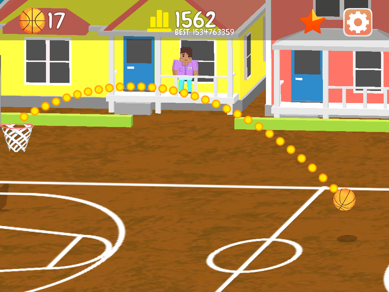 Basketball Hoops Challenge - عکس برنامه موبایلی اندروید