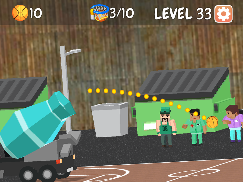 Basketball Hoops Challenge - عکس برنامه موبایلی اندروید
