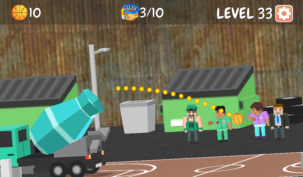 Basketball Hoops Challenge - عکس برنامه موبایلی اندروید