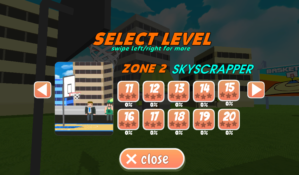 Basketball Hoops Challenge - عکس برنامه موبایلی اندروید