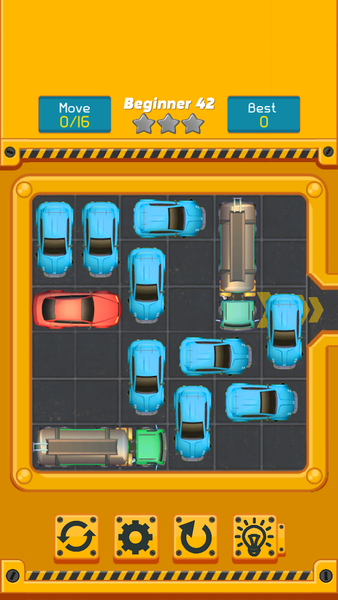 Unblock the Automobile Puzzles - Gameplay image of android game