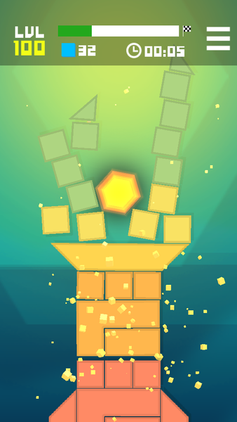 Hexagon Tower Balance Blocks - عکس بازی موبایلی اندروید