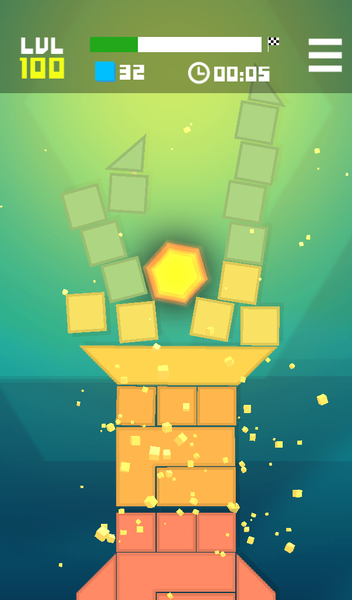 Hexagon Tower Balance Blocks - عکس بازی موبایلی اندروید