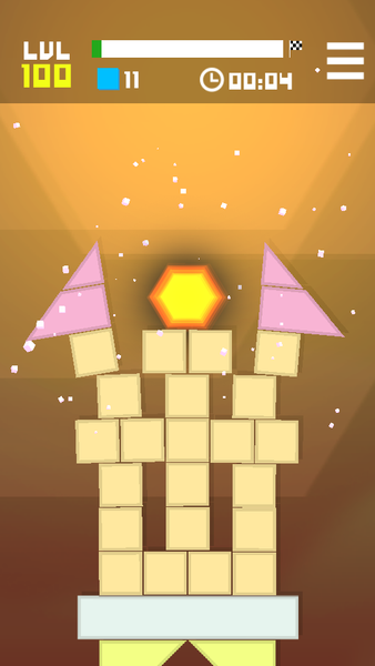 Hexagon Tower Balance Blocks - عکس بازی موبایلی اندروید