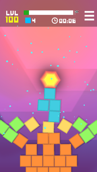 Hexagon Tower Balance Blocks - عکس بازی موبایلی اندروید